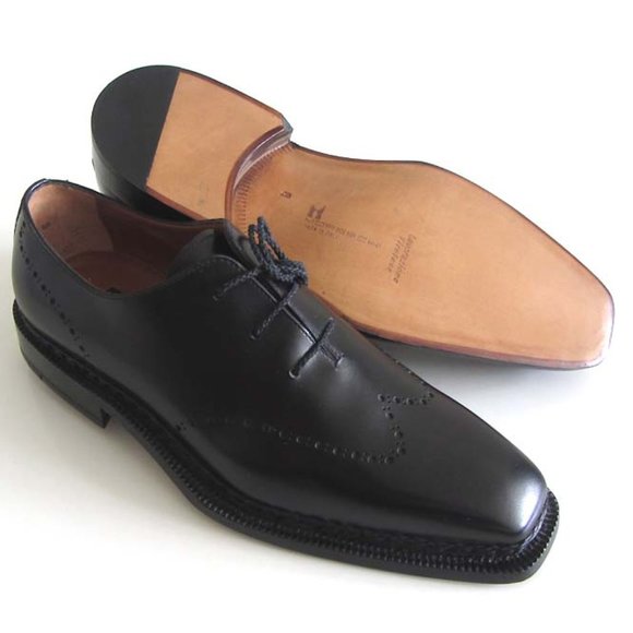new RARE MORESCHI Tirolese wholecut brogue shoes - Picture 2 of 8